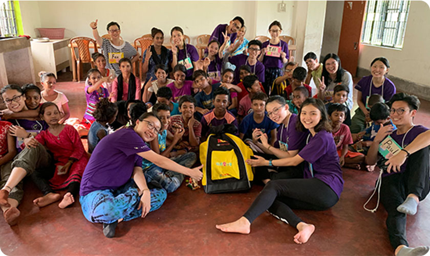 傳愛背包志工團隊合照