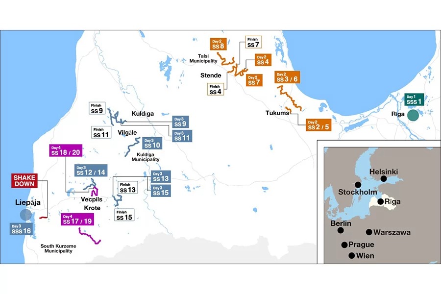 Sébastien Ogier也在此站重新回歸賽事。