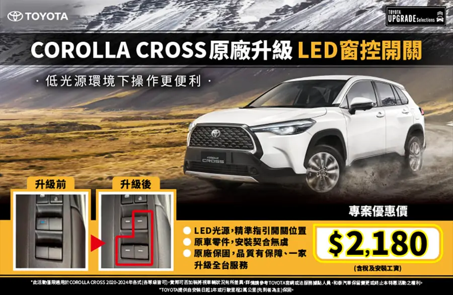 LED窗控開關